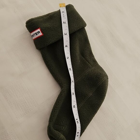 Hunter Kid's Welly Sock Green 11-13 - Picture 9 of 16
